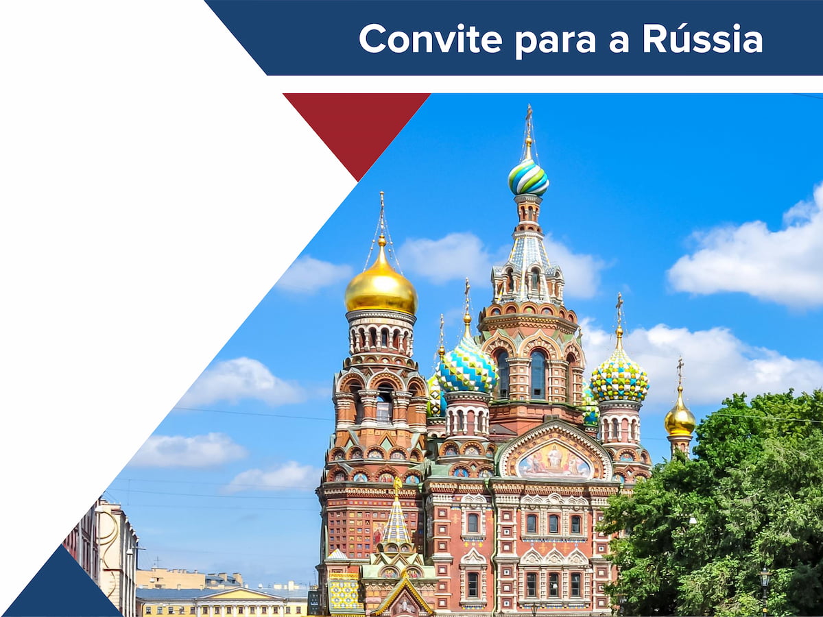 Convite turístico para a Rússia Convite para visto russo